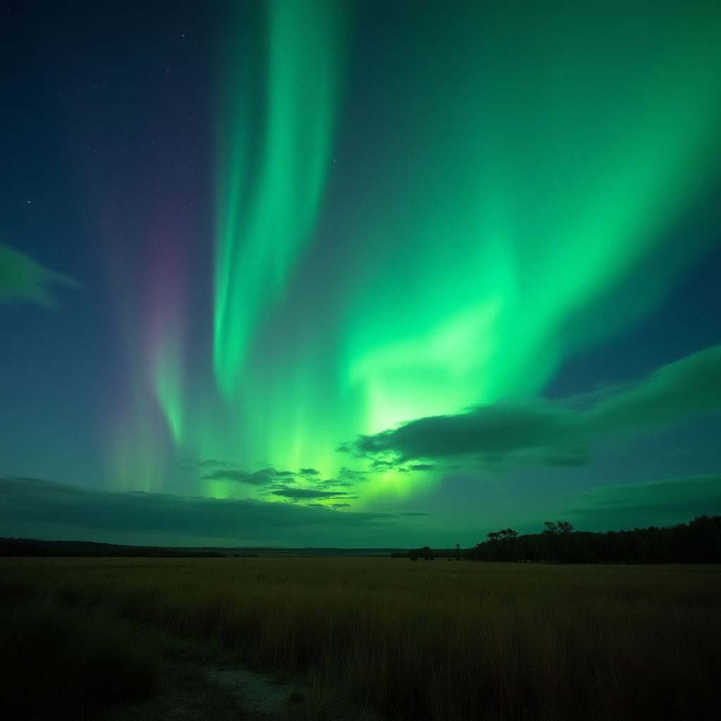 Aurora Australis phenomenon